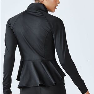 Fabletics Michaela Peplum Jacket Small